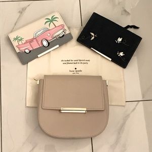 Kate Spade make it mine Byrdie+ 2 flaps (limited edition)